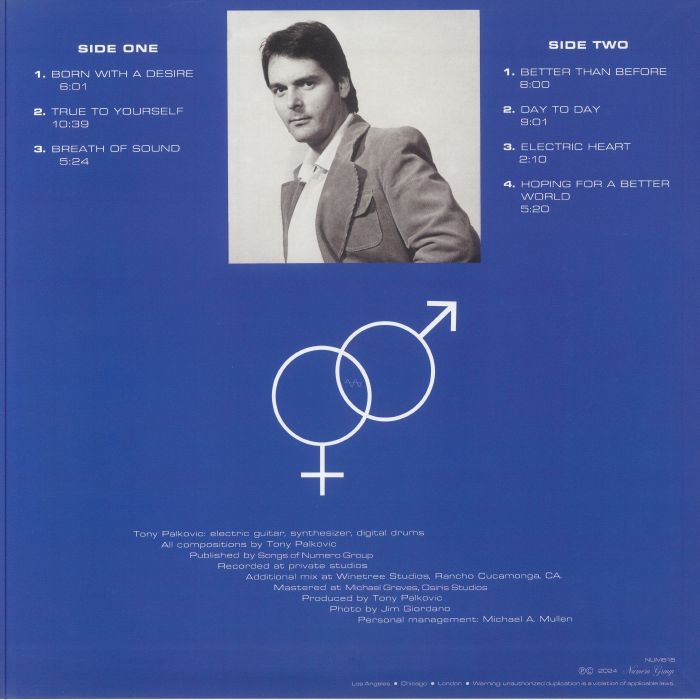 Tony Palkovic – Born With A Desire