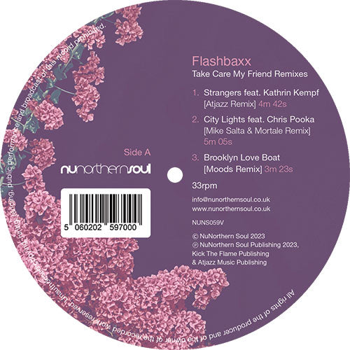 Flashbaxx Take Care My Friend - Remixes