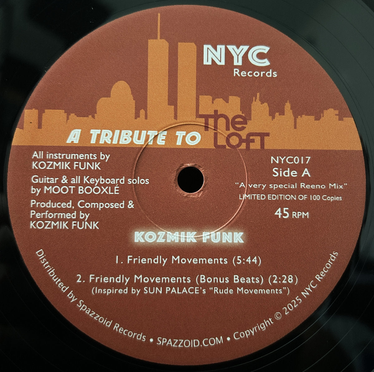 Kozmik Funk - A Tribute To The Loft