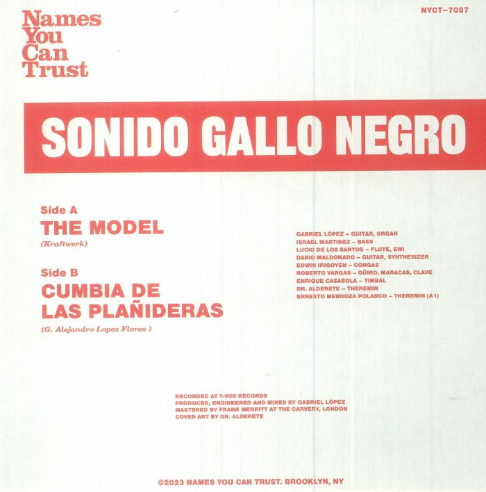 Sonido Gallo Negro – The Model / Cumbia De Las Plañideras