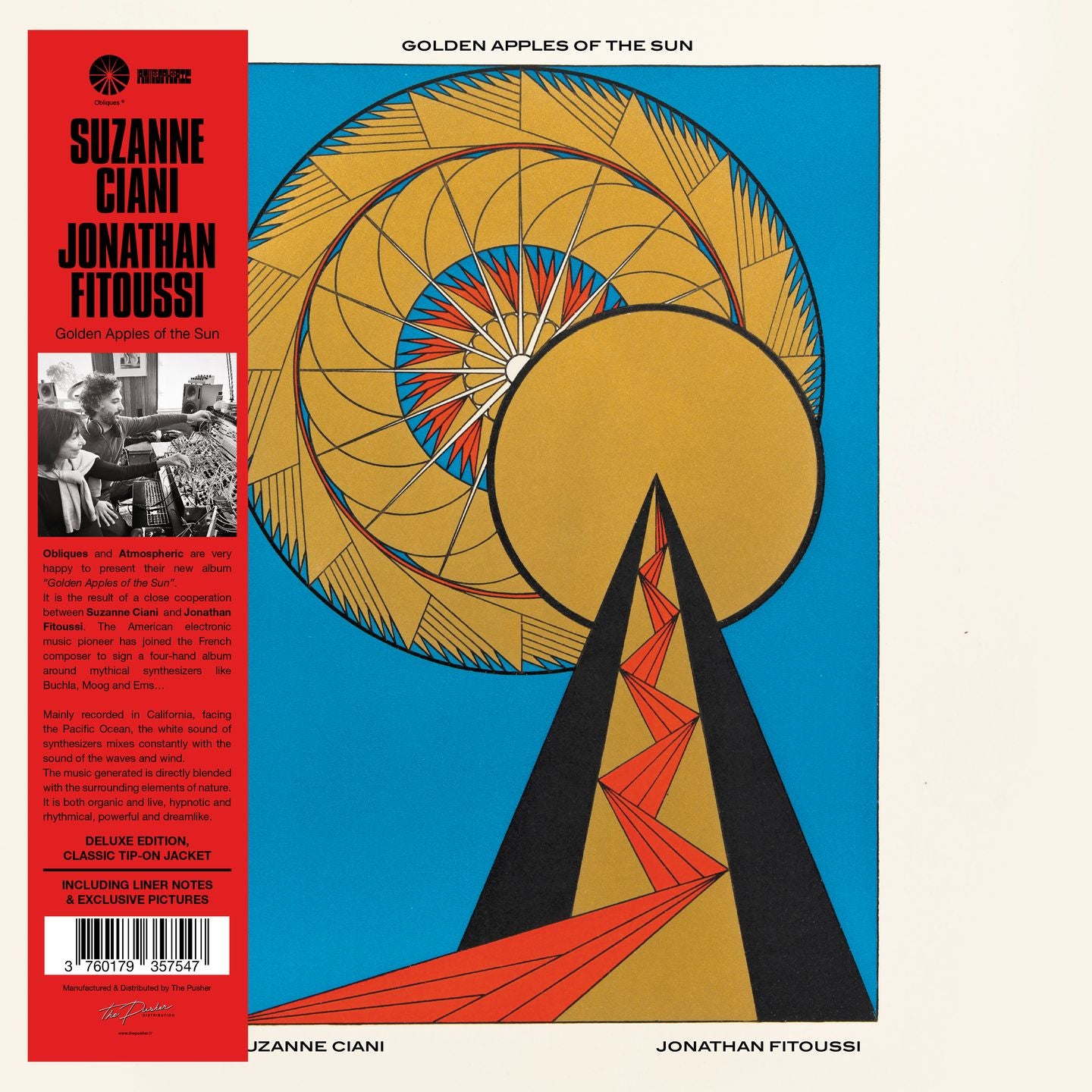 Suzanne Ciani Johnathan Fitoussi – Golden Apples Of The Sun