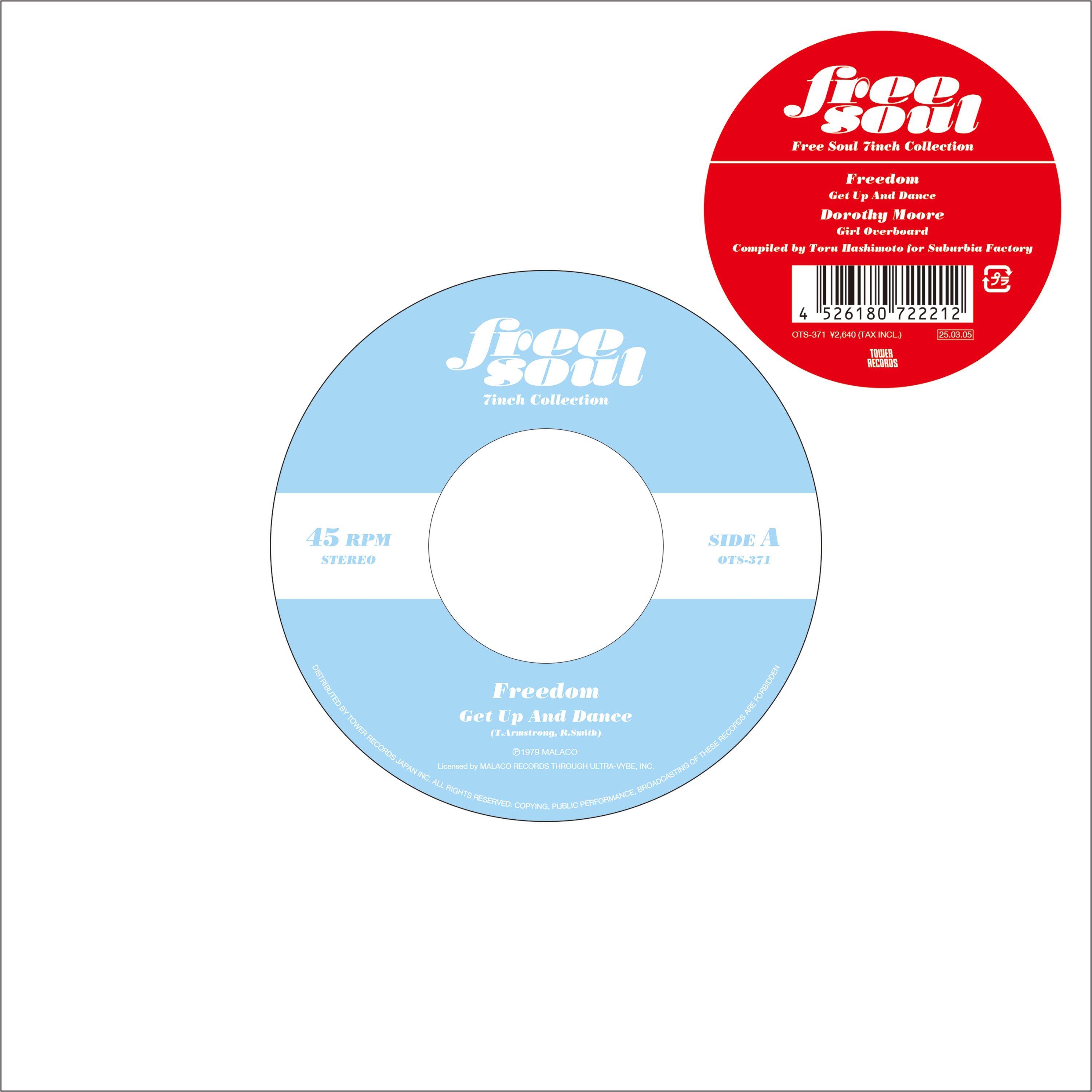 Freedom / Dorothy Moore - Get Up And Dance / Girl Overboard