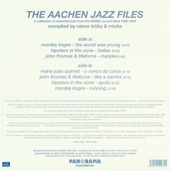 Various Artists - The Aachen Jazz Files Compiled by Rainer Trüby & Miche