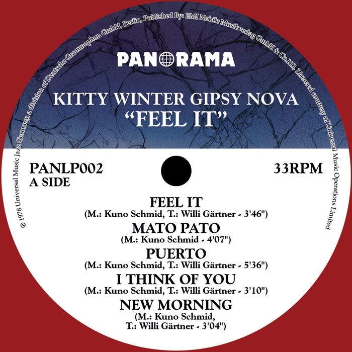 Kitty Winter Gipsy Nova – Feel It -RSD LIMITED-