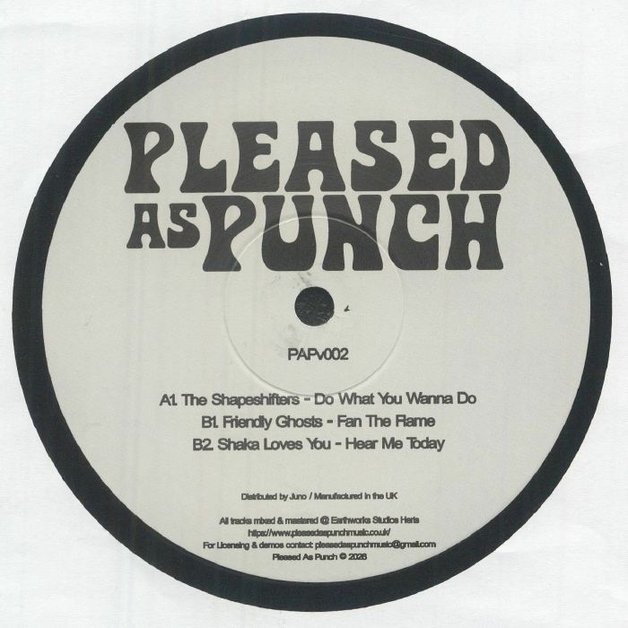 The Shapeshifters / Friendly Ghosts / Shaka Loves You - PAP Wax 02