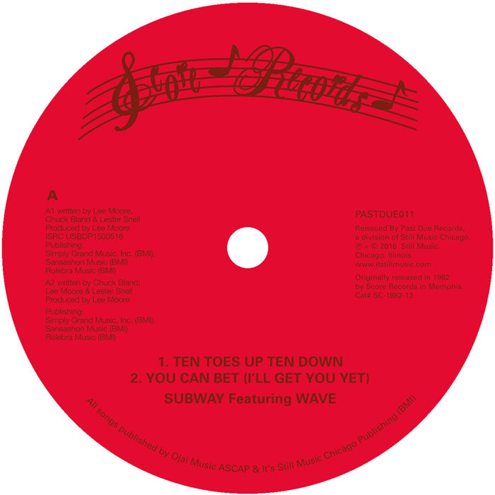 Subway Featuring Wave - Ten Toes Up