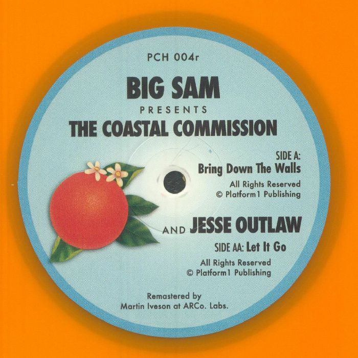 The Coastal Commission / Jesse Outlaw - Bring Down The Walls / Let It Go【近日入荷予定】