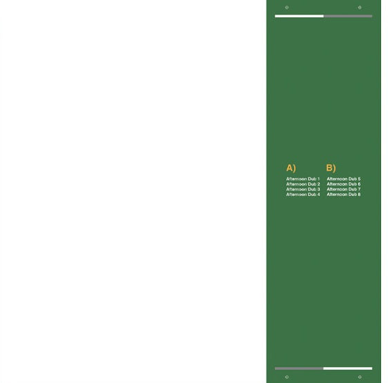 Exotic Gardens - Afternoon Dubs【7/2入荷予定】