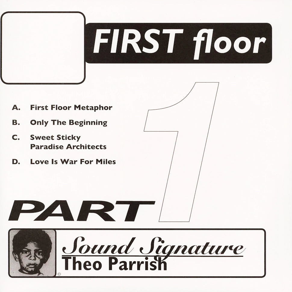 Theo Parrish - First Floor Part 1【近日入荷予定】