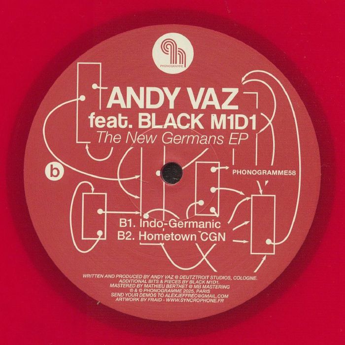 Andy Vaz Feat. Black M1D1 – The New Germans EP