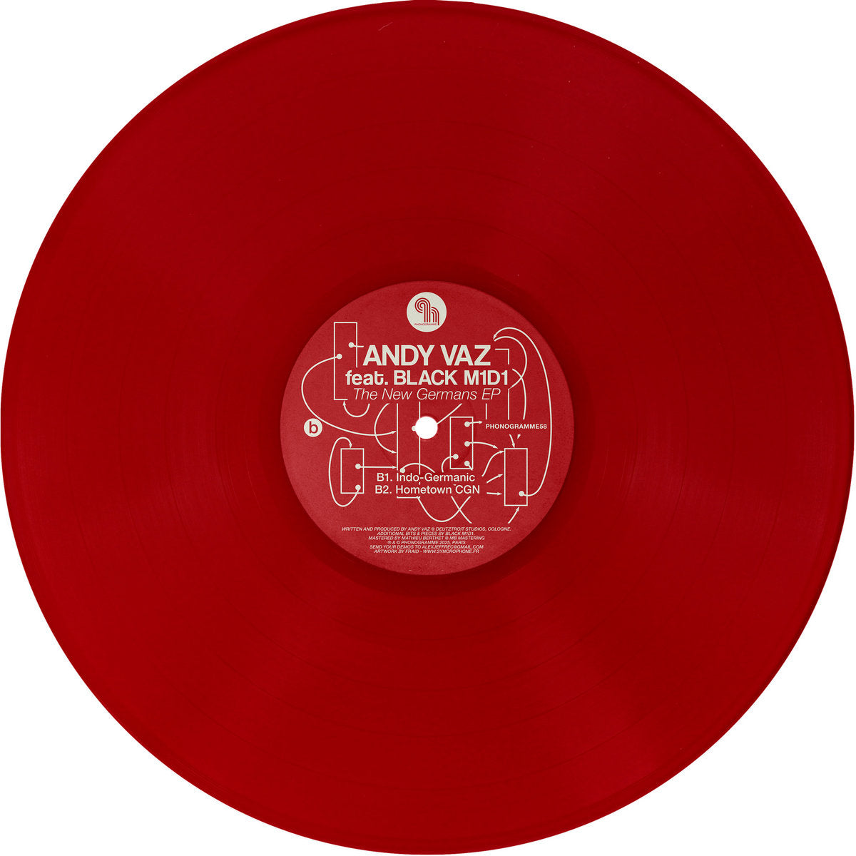 Andy Vaz Feat. Black M1D1 – The New Germans EP