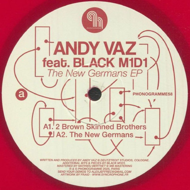 Andy Vaz Feat. Black M1D1 – The New Germans EP