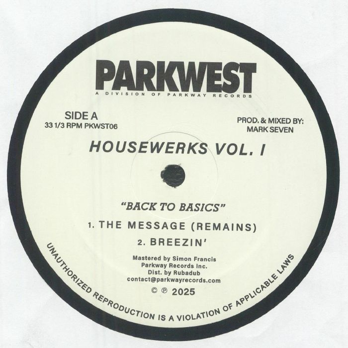Mark Seven – Housewerks Vol. 1 : Back II Basics
