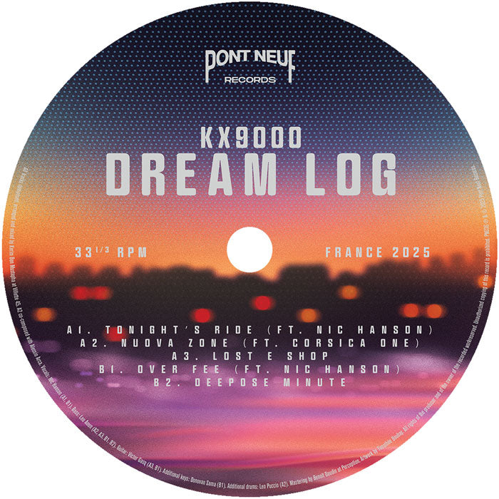 KX9000 - Dream Log