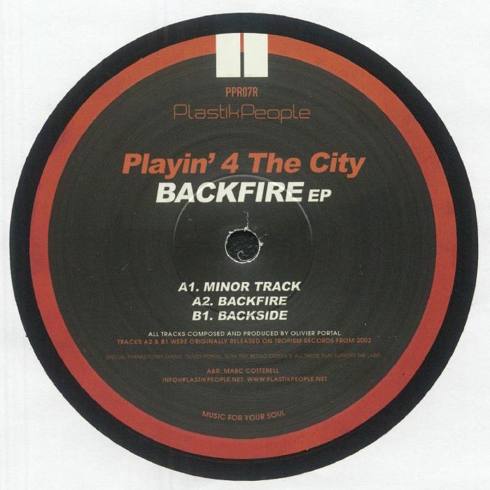 Playin' 4 The City - Backfire EP