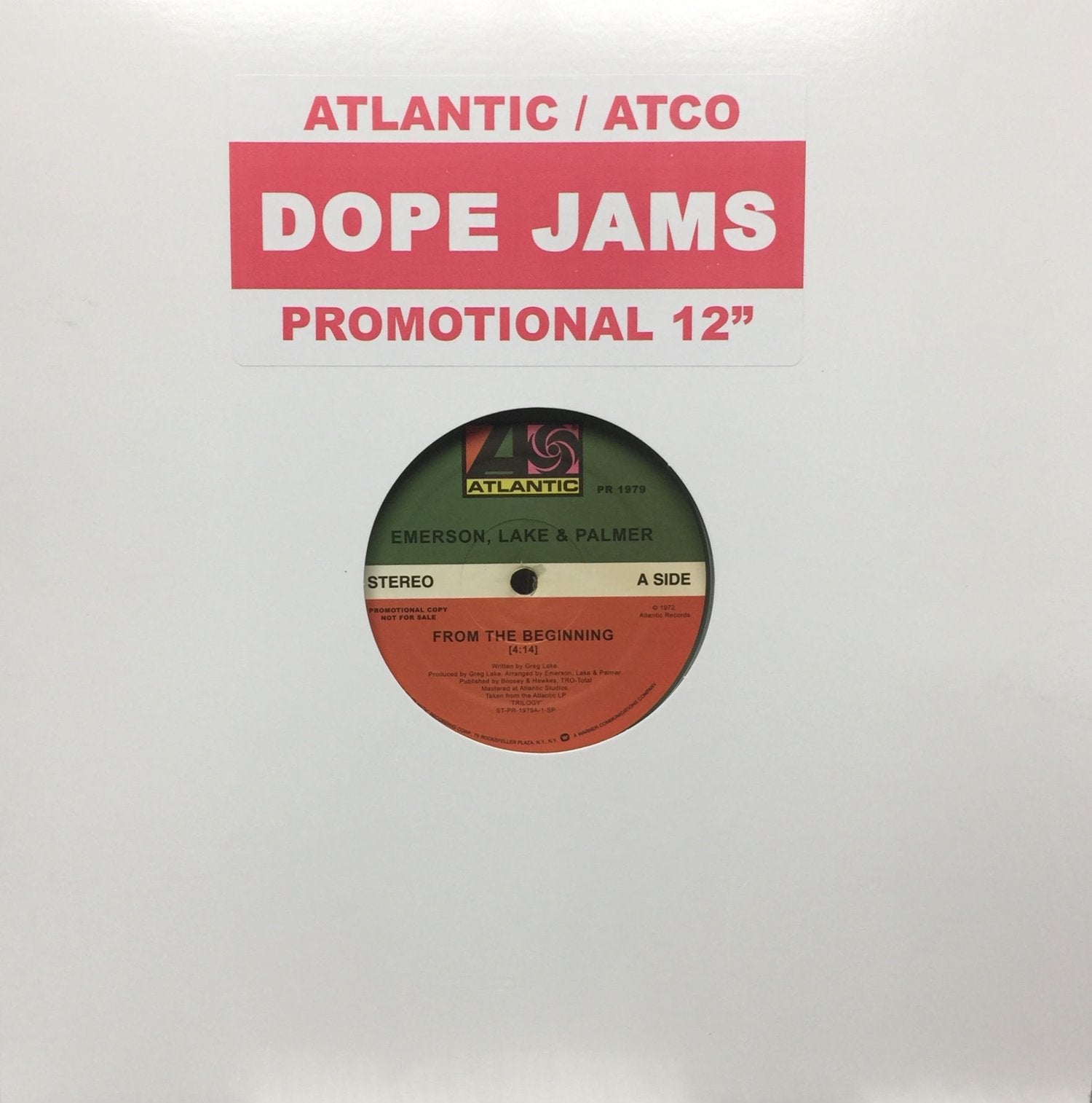 Emerson, Lake & Palmer - From The Beginning / When The Apple Blossoms Bloom' (Dope Jams Edit)