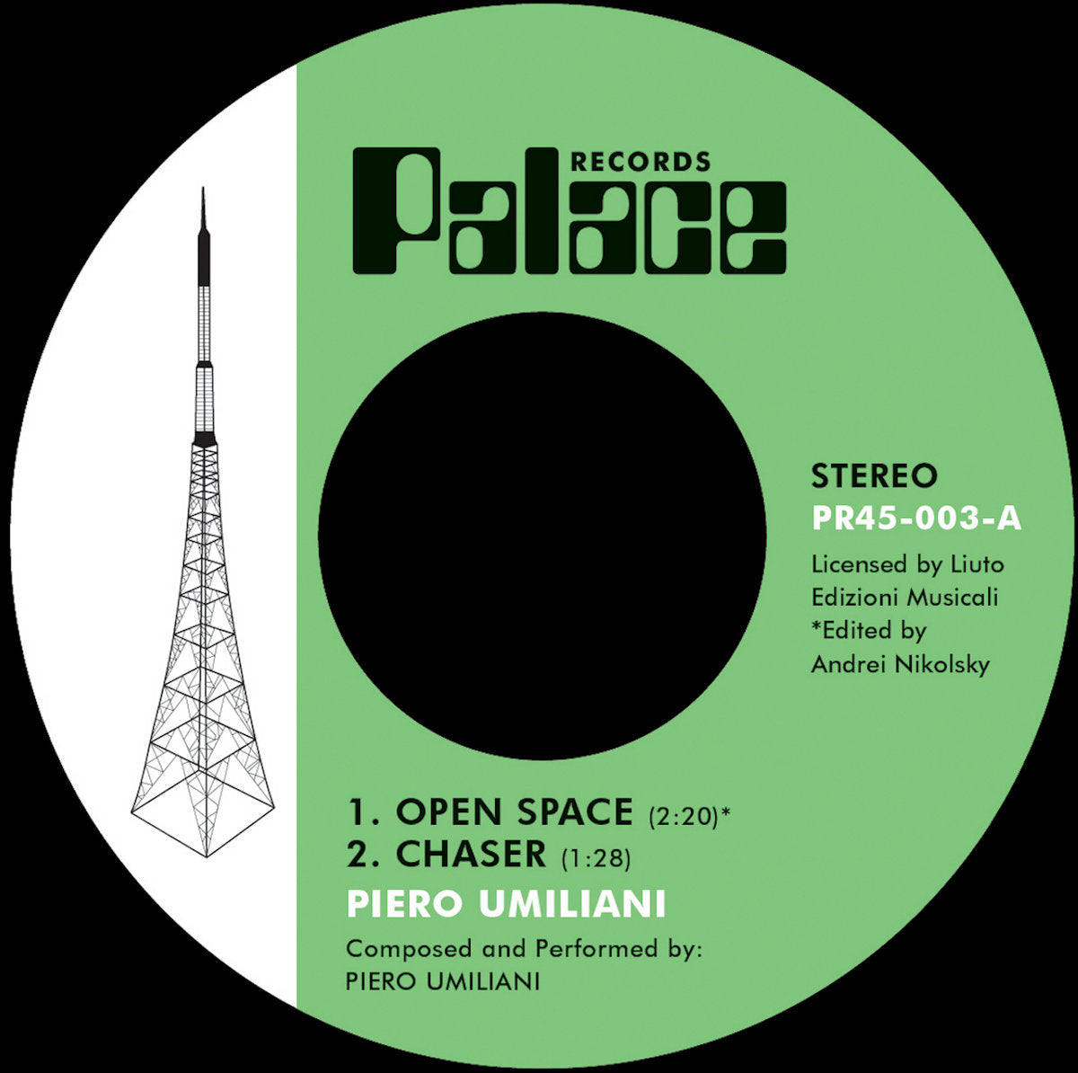 Piero Umiliani – Open Space / Union Pacific【近日入荷予定】