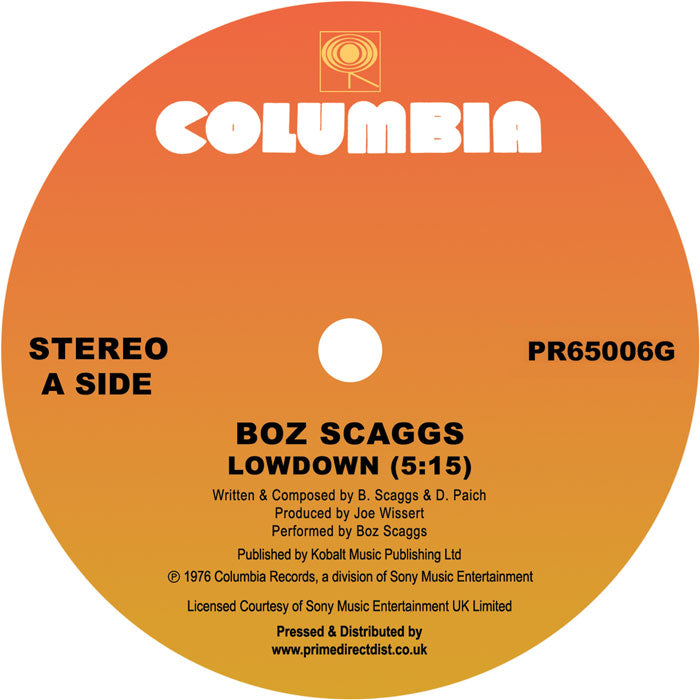 Boz Scaggs - Lowdown / JoJo / What Can I Say