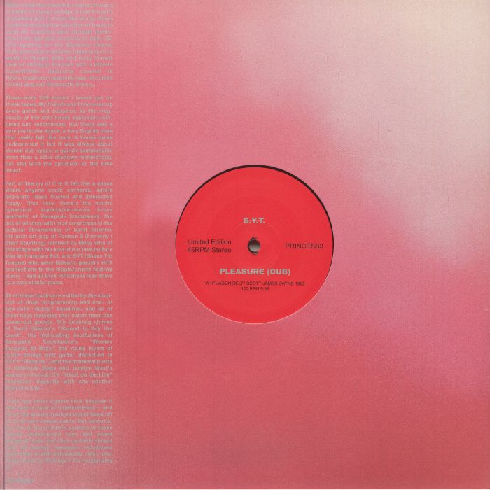 VA - Princess P presents: Fortran 5, Renegade Soundwave, Saint Etienne, S.Y.T. (Shave Your Tongue)