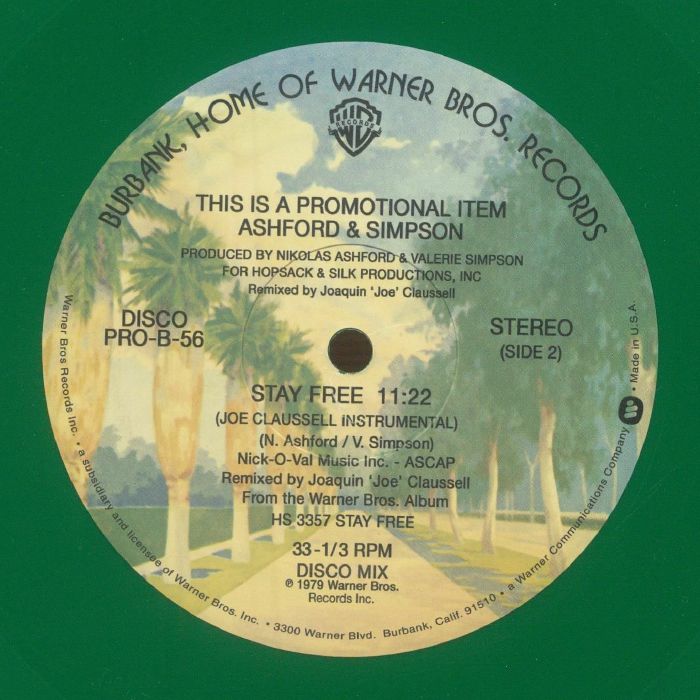 Ashford & Simpson - Stay Free (Joe Claussell Remix)