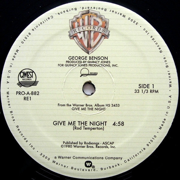 George Benson / Rufus & Chaka Khan – Give Me The Night / Ain't Nobody