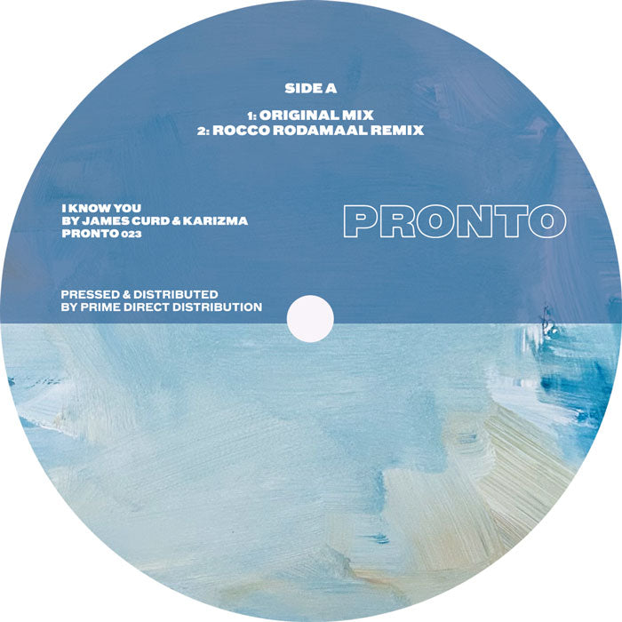 James Curd / Karizma - I Know You【近日入荷予定】