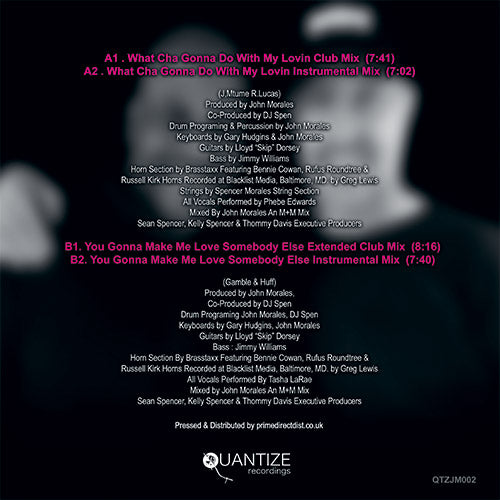 Spencer Morales Ft Phebe Edwards & Tasha LaRae – What Cha Gonna Do With My Lovin / You Gonna Make Me Love Somebody Else