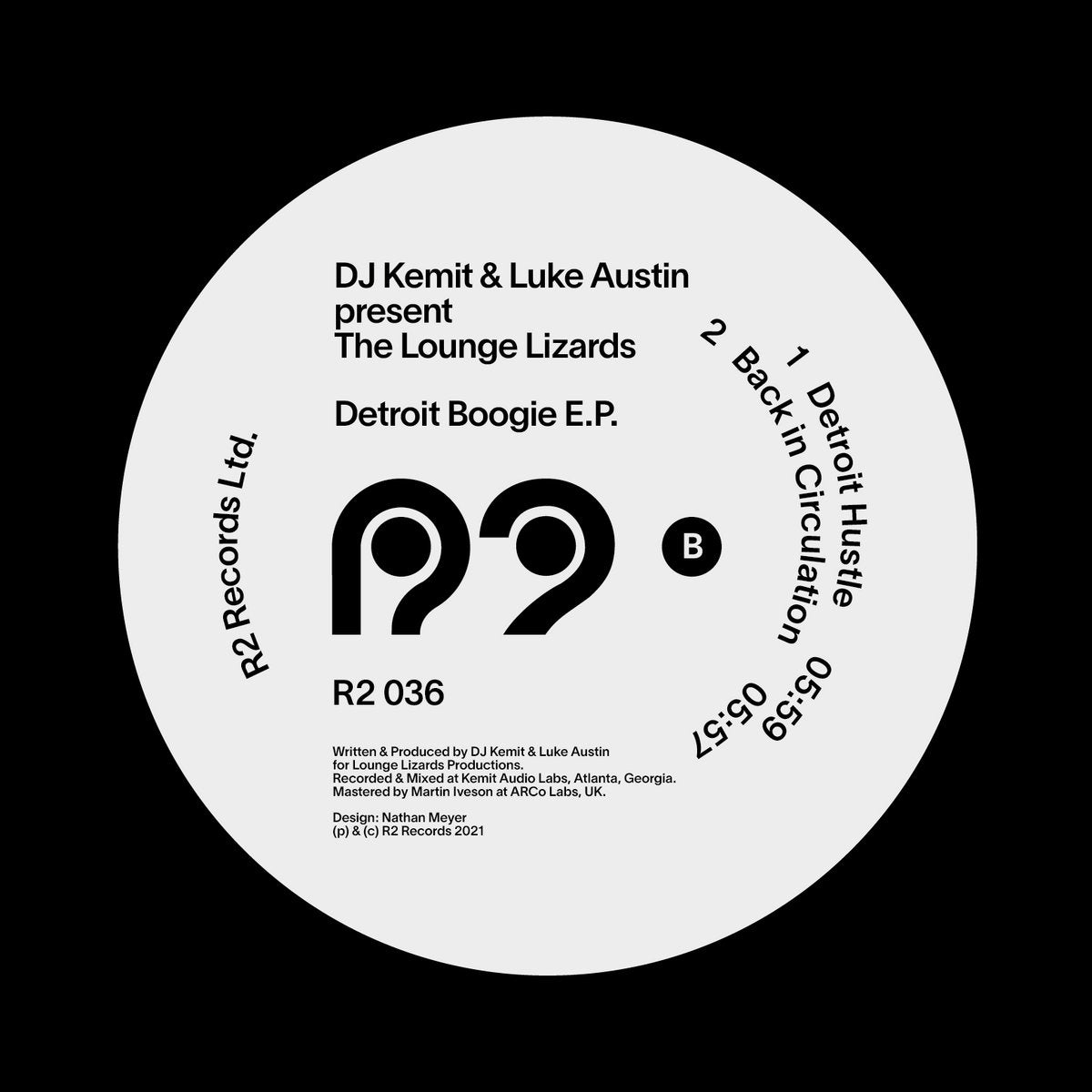 DJ Kemit & Luke Austin Present The Lounge Lizards – Detroit Boogie E.P.