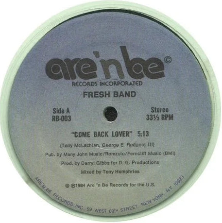 Fresh Band – Come Back Lover