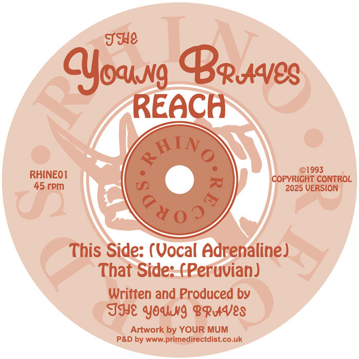 The Young Braves – Reach【近日入荷予定】