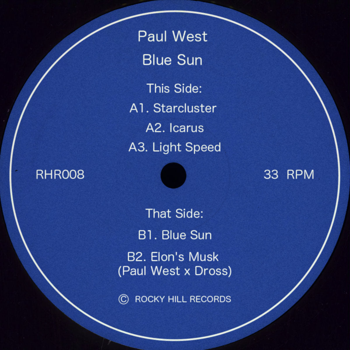 Paul West – Blue Sun