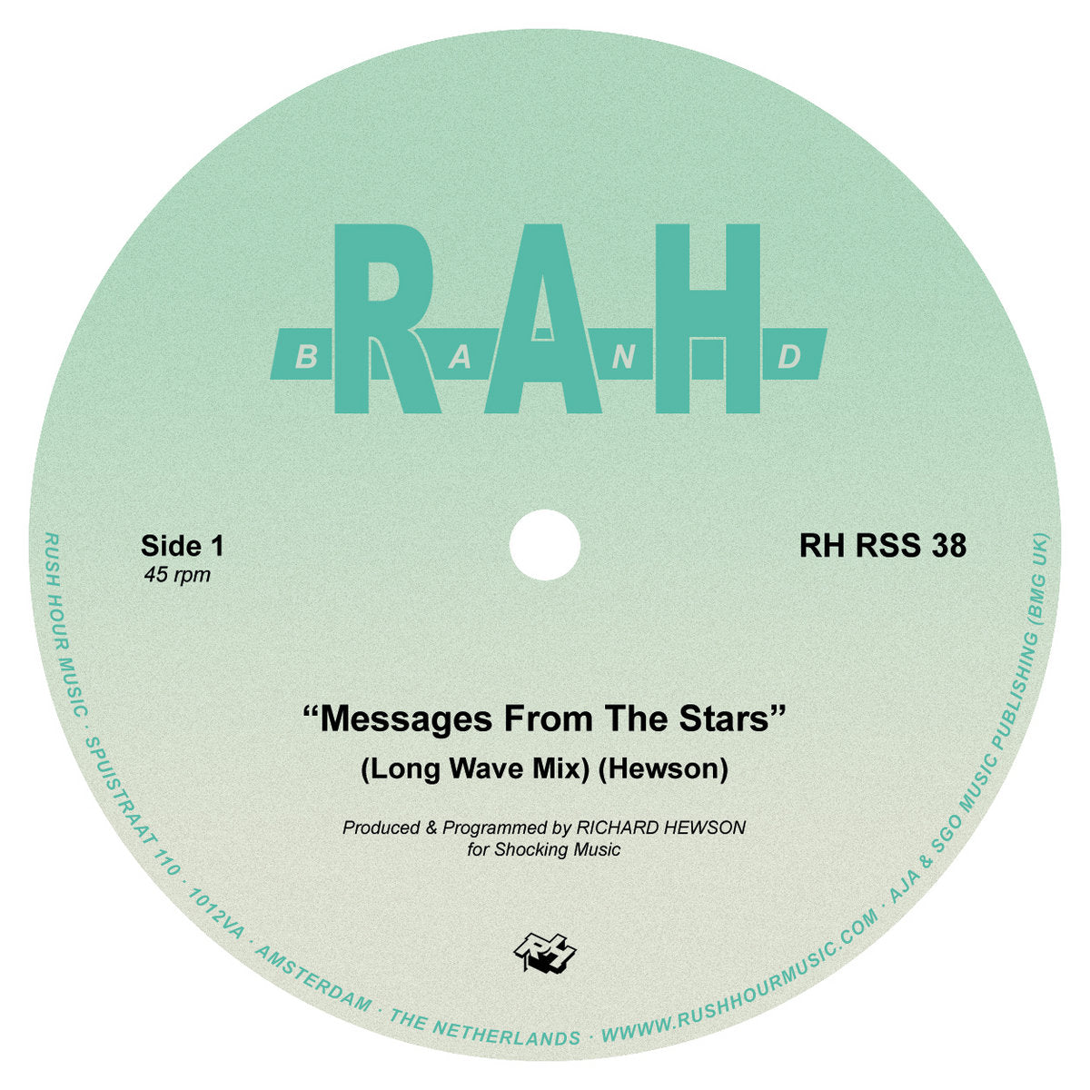 The Rah Band - Messages From The Stars