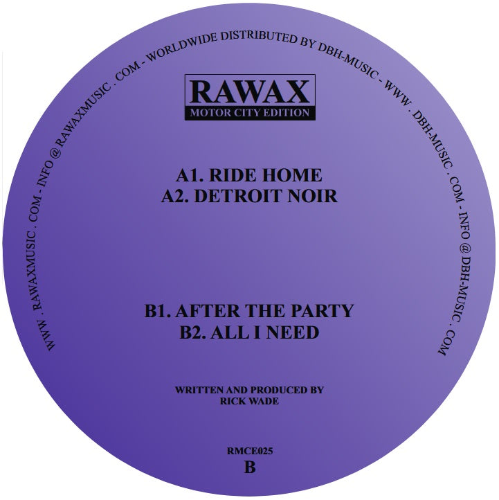 Rick Wade – Detroit Noir EP