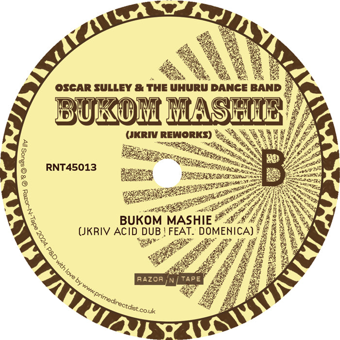 Oscar Sulley & The Uhuru Dance Band - Bukom Mashie (JKriv Reworks)