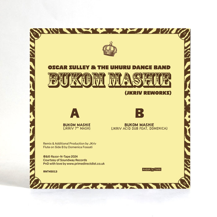 Oscar Sulley & The Uhuru Dance Band - Bukom Mashie (JKriv Reworks)