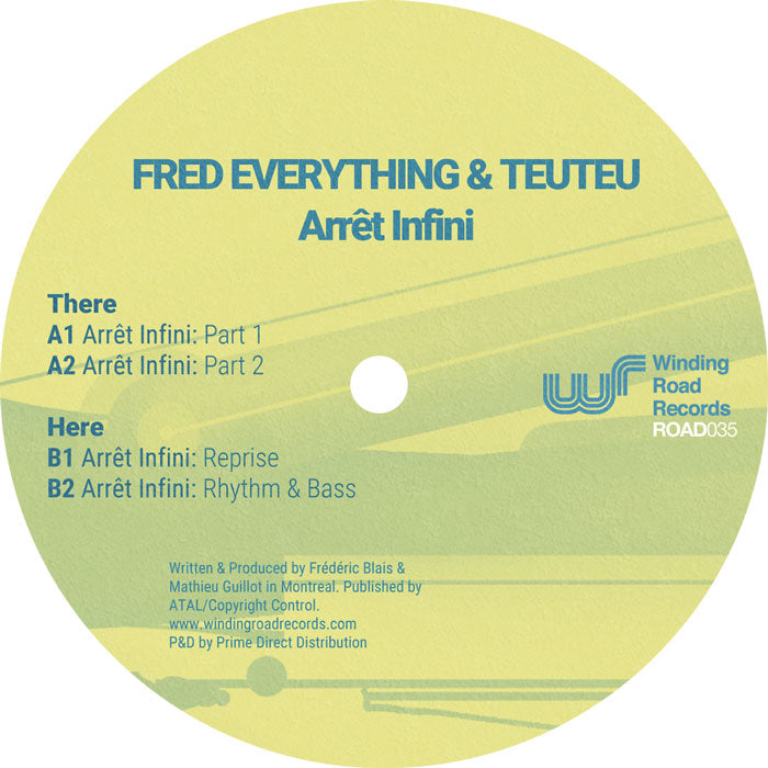 Fred Everything & Teuteu - Arrêt Infini【近日入荷予定】