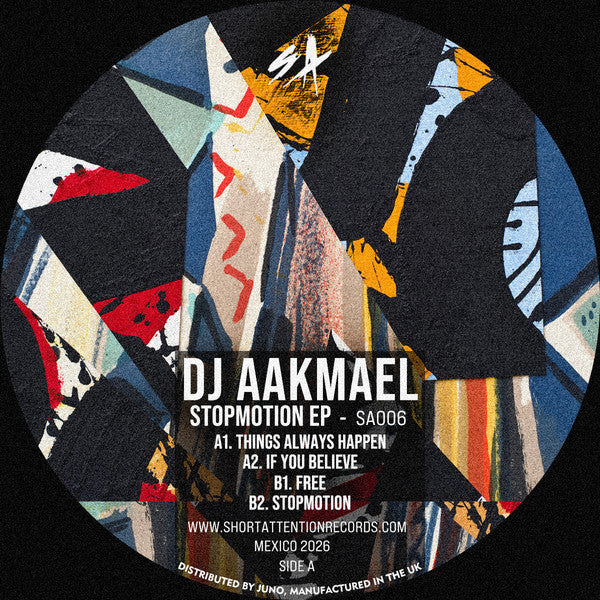 DJ Aakmael – Stopmotion EP【近日入荷予定】
