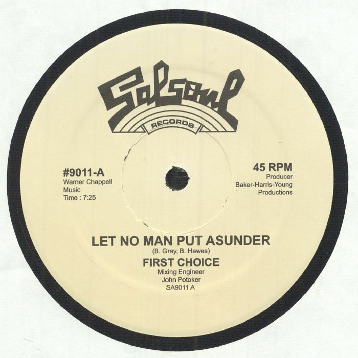 First Choice - Let No Man Put Asunder (Ron Hardy Edit)