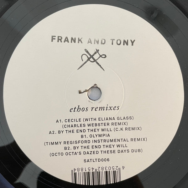 Frank and Tony – Ethos Remixes (Charles Webster/ Timmy Regisford / Octo Octa)