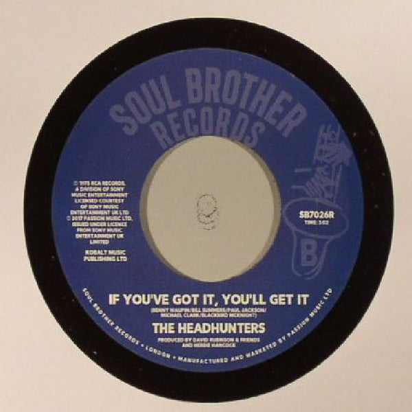 The Headhunters – God Make Me Funky / If You've Got It, You'll Get It【近日入荷予定】