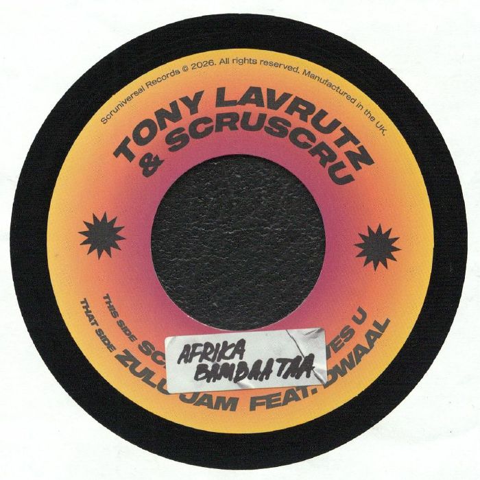 Tony Lavrutz & Scruscru - Afrika Bambaataa / Zulu Jam【近日入荷予定】
