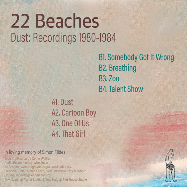 22 Beaches – Dust: Recordings 1980-1984