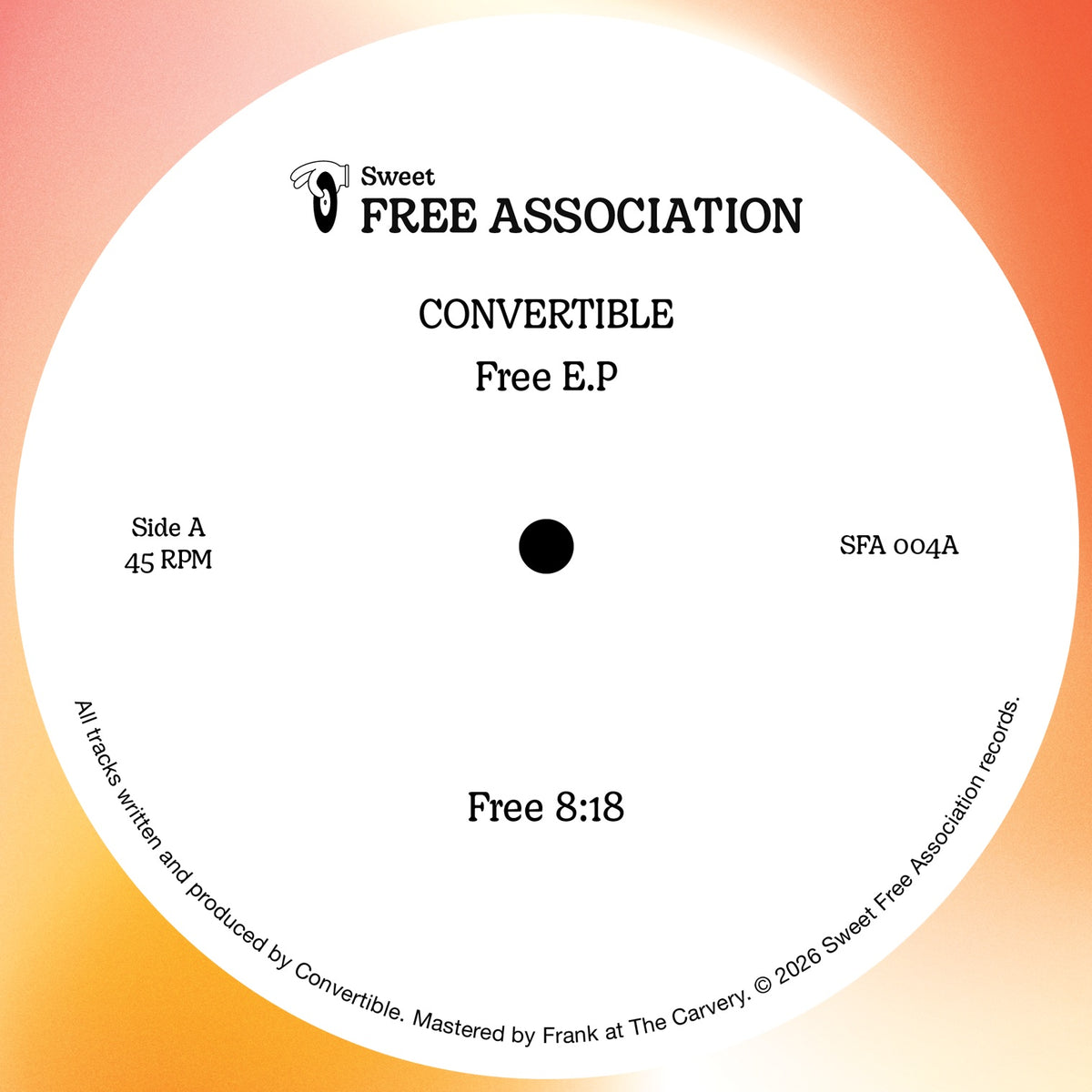 Convertible – Free E.P【近日入荷予定】