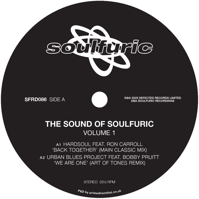 Hardsoul feat Ron Carroll / Urban Blues Project / The Thompson Project & Crackazat / Art Of Tones - The Sound of Soulfuric Volume 1【近日入荷予定】