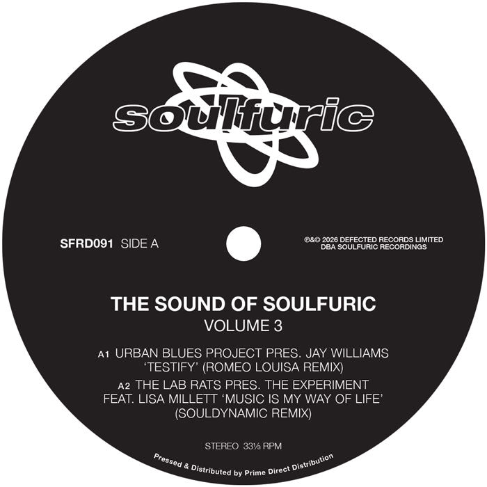 Urban Blues Project / The Lab Rats / Joey Musaphia / Bobby D'Ambrosio - The Sound of Soulfuric Volume 3