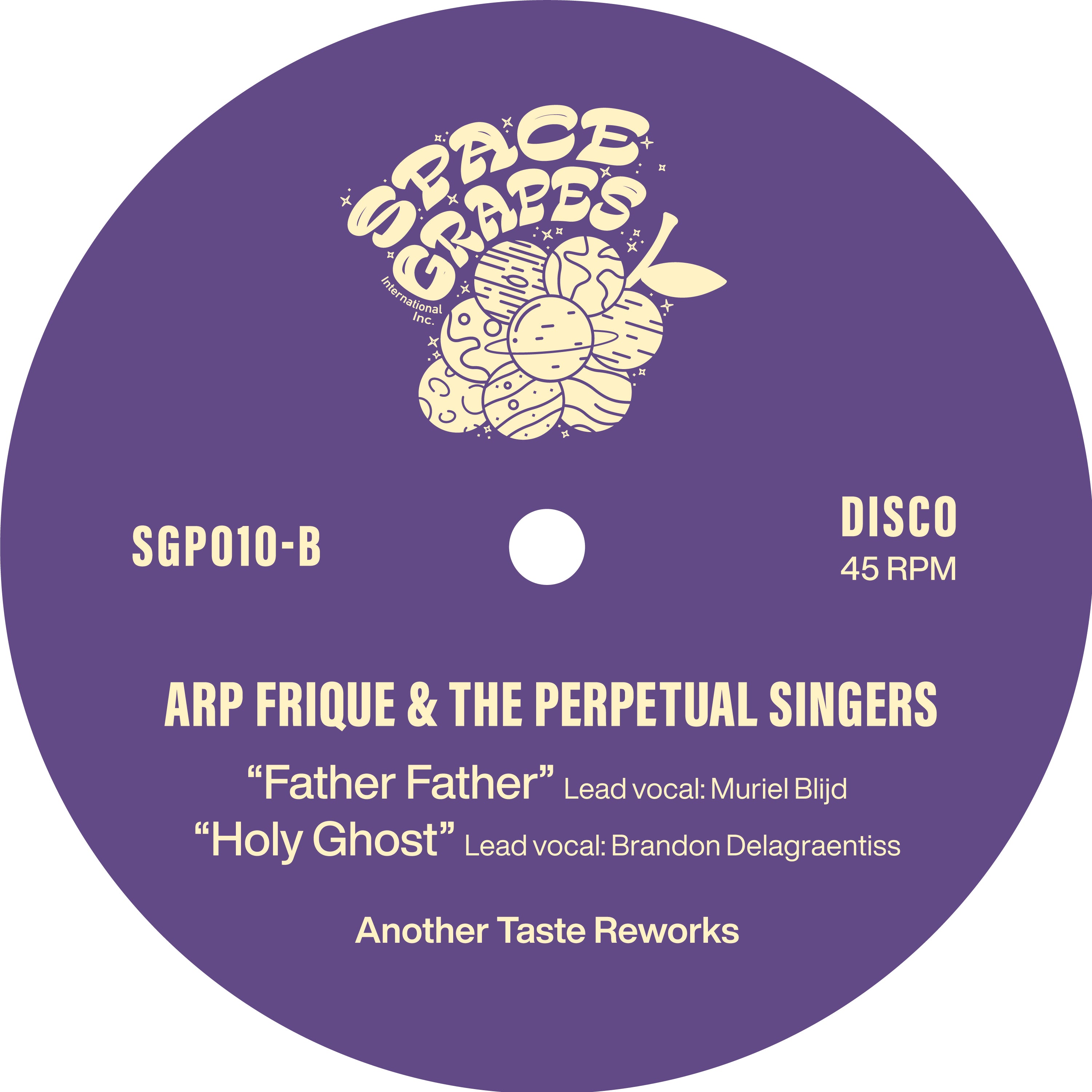 Arp Frique & The Perpetual Singers - Hold The Line / Father Father / Holy Ghost (Another Taste rework)
