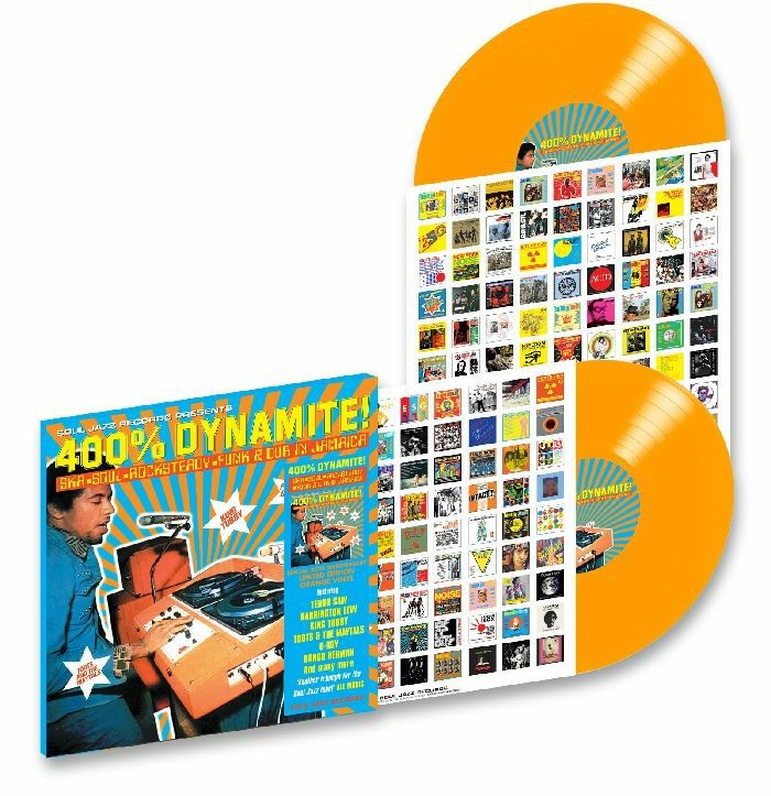 Soul Jazz Records Presents - 400% DYNAMITE! Ska, Soul, Rocksteady, Funk and Dub in Jamaica (25th Anniversary Special Edition) -RSD LIMITED-
