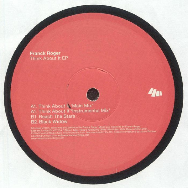 Franck Roger – Think About It EP