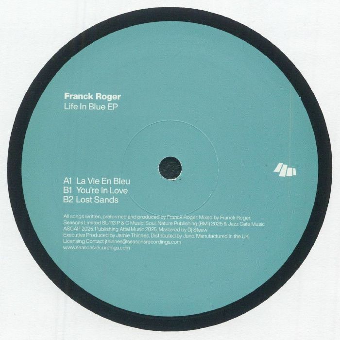 Franck Roger - Life In Blue EP