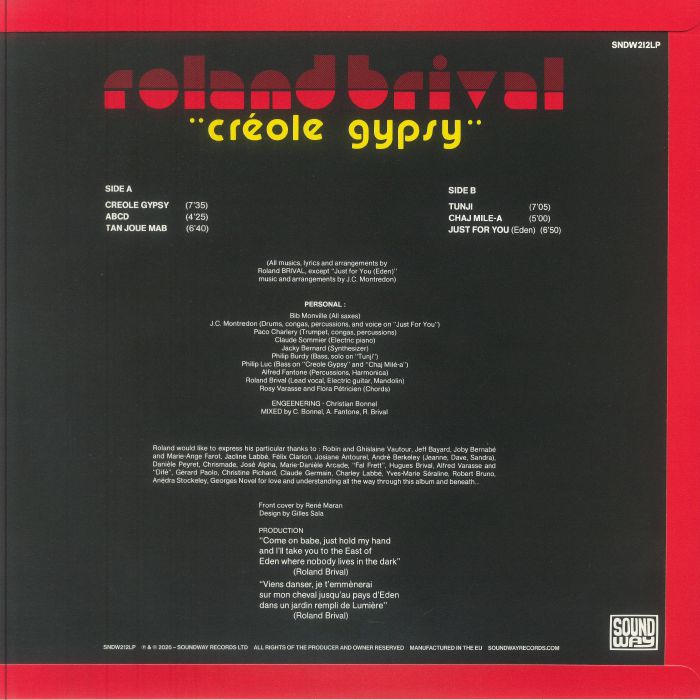 Roland Brival – Creole Gypsy